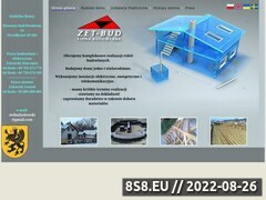 Miniaturka zet-bud.pl (Firma budowlana ZET-BUD)
