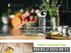 Miniaturka zielonerestauracje.pl (Odbiór zużytego oleju gastronomicznego)