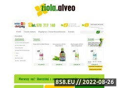 Miniaturka domeny ziola-alveo.pl