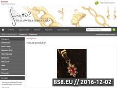 Miniaturka www.zlotojubiler.pl (Złota elegancka biżuteria próby 585)