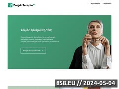 Miniaturka znajdzterapie.pl (Baza psychologów, psychoterapeutów oraz psychiatrów)