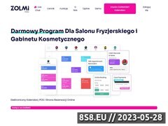 Miniaturka zolmi.pl (Program do zarządzania salonem fryzjerskim)