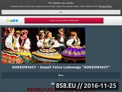 Miniaturka ztlgorzowiacy.pl (Zespół Tańca Ludowego "Gorzowiacy")