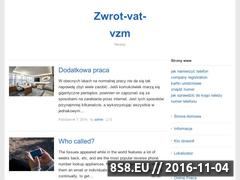 Miniaturka domeny zwrot-vat-vzm.pl