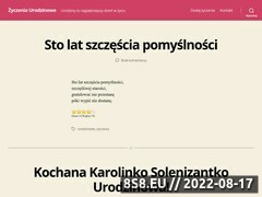 Miniaturka domeny www.zyczenia-urodzinowe.com