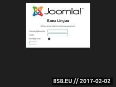 Miniaturka domeny www.bonalingua.pl
