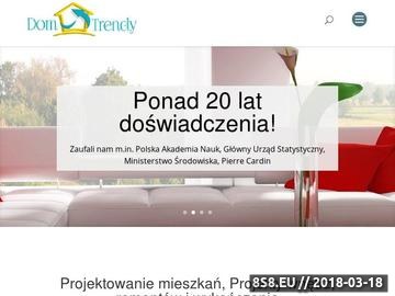 Zrzut strony Projektowanie wnętrz Warszawa