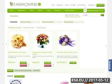 Zrzut strony Kup i wyślij kwiaty przez internet