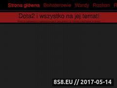 Miniaturka edota.pl (Strona fanowska typu wiki gry Dota2)