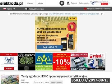 Zrzut strony Elektroda.pl - portal dla elektronika