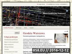 Miniaturka domeny www.geodeta-warszawa.pl