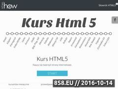 Miniaturka how2html.pl (Kurs HTML)