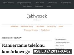 Miniaturka domeny www.jakiwozek.pl