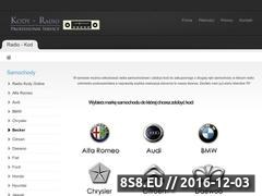 Kod do Radia - kody-radio Website