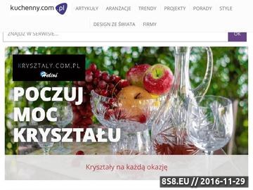 Zrzut strony Kuchenny.com.pl - Serwis o kuchniach