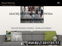 Projektowanie wnętrz Lublin - Maciej Różański Website