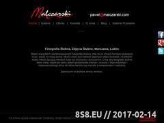 Miniaturka domeny www.malczarski.com
