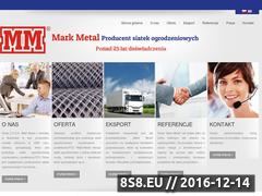 Miniaturka domeny www.mark-metal.pl
