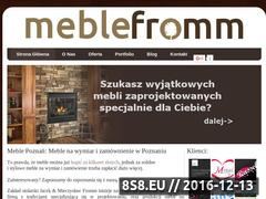 Miniaturka domeny www.meblefromm.pl