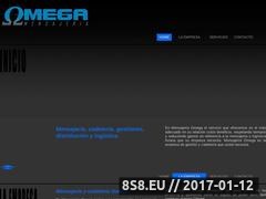 Mensajería Omega - Mensajería, cadetería, gestiones Website