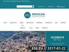 Mexican Silver Store Website