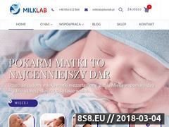 Miniaturka milklab.pl (Artykuły dla matek karmiących)