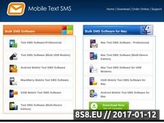 Mobile text/SMS message software Website