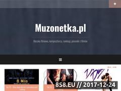 Miniaturka muzonetka.pl (Portal poświęcony muzyce filmowej)