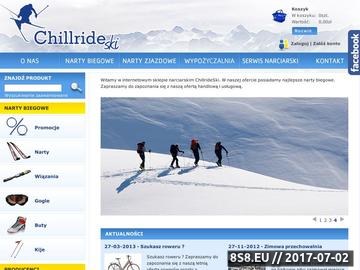 Zrzut strony Wypożyczalnia nart biegowych oraz serwis narciarski