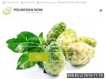 Zrzut strony Noni Sok Noni Medycyna Naturalna Zdrowie Naturalne produkty Suplementy Diety Calivita