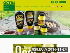 Miniaturka domeny octim.com.pl