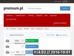Miniaturka domeny ogloszeniaweb.pl