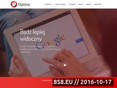 Miniaturka www.optimamedia.pl (Szkolenia Google Adwords)