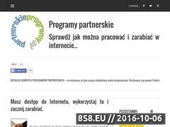 Miniaturka partnerskieprogramy.pl (Informacje jak pracować w domu w Internecie)