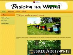 Miniaturka domeny www.pasiekanawarmii.pl