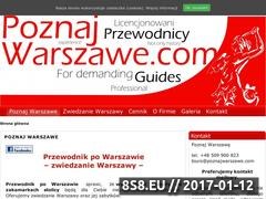 Przewodnik po Warszawie - PoznajWarszawe.com Website