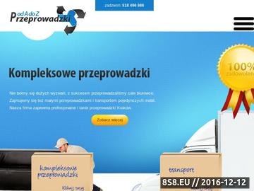Zrzut strony Przeprowadzki Kraków Od A do Z