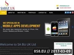 SA Biz UK Ltd Website