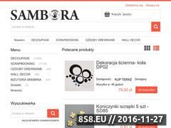 Miniaturka domeny www.sklep.sambora.pl