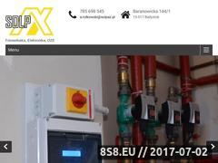 Miniaturka solpax.pl (Fotowoltaika, projektowanie i sprzedaż)