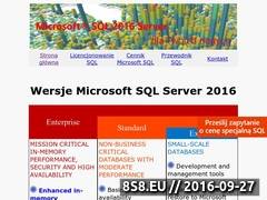 Miniaturka sql2016.pl (Microsoft SQL Server 2016)