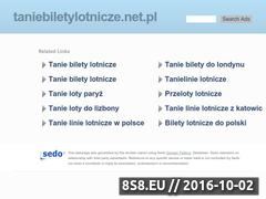 Miniaturka domeny www.taniebiletylotnicze.net.pl