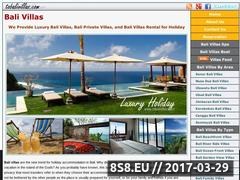 Bali Luxury Villas Website