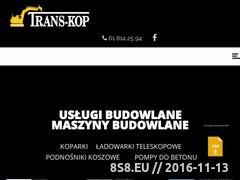 Miniaturka domeny www.trans-kop.pl