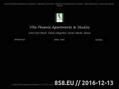 Villa Phoenix Apartments & Studios Website